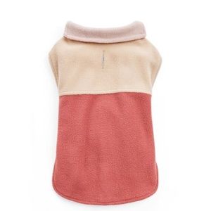 YOULY Pink/Red Cozy Dog Coat